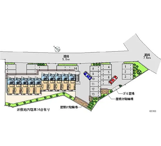 ★手数料０円★我孫子市寿２丁目　月極駐車場（LP）